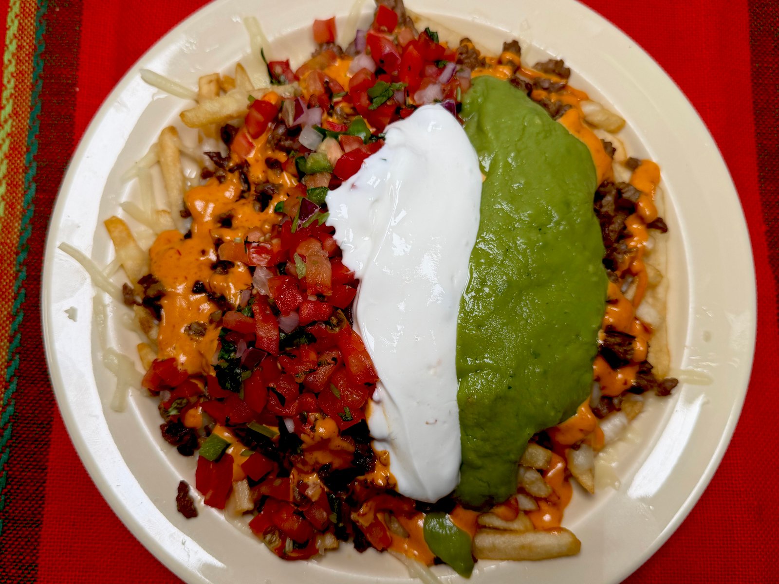 Asada Fries Flavors — authentic Mexican food at Los Periquitos Market and Taqueria Santa Cruz CA