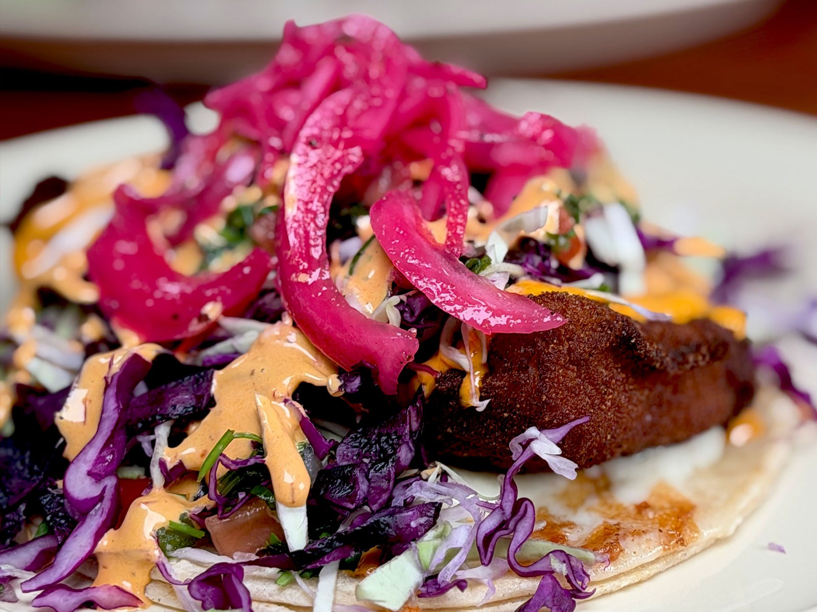 Baja Fish Taco — authentic Mexican food at Los Periquitos Market and Taqueria Santa Cruz CA