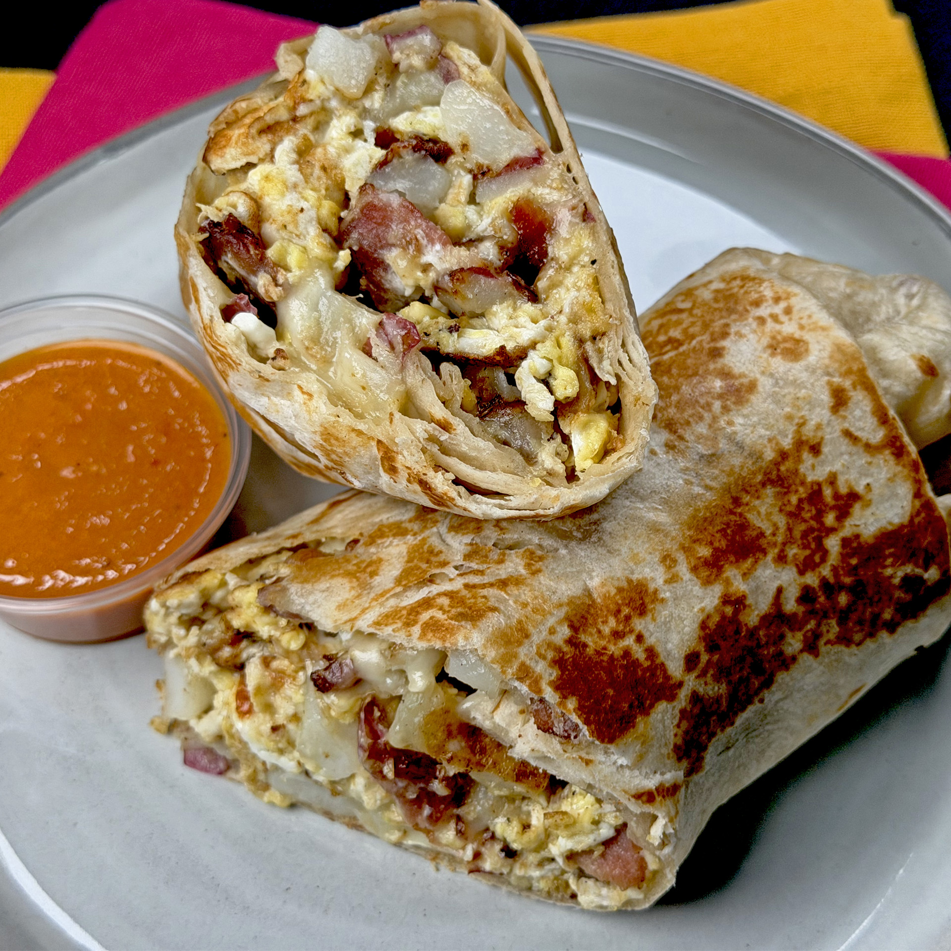Breakfast Bacon Burrito