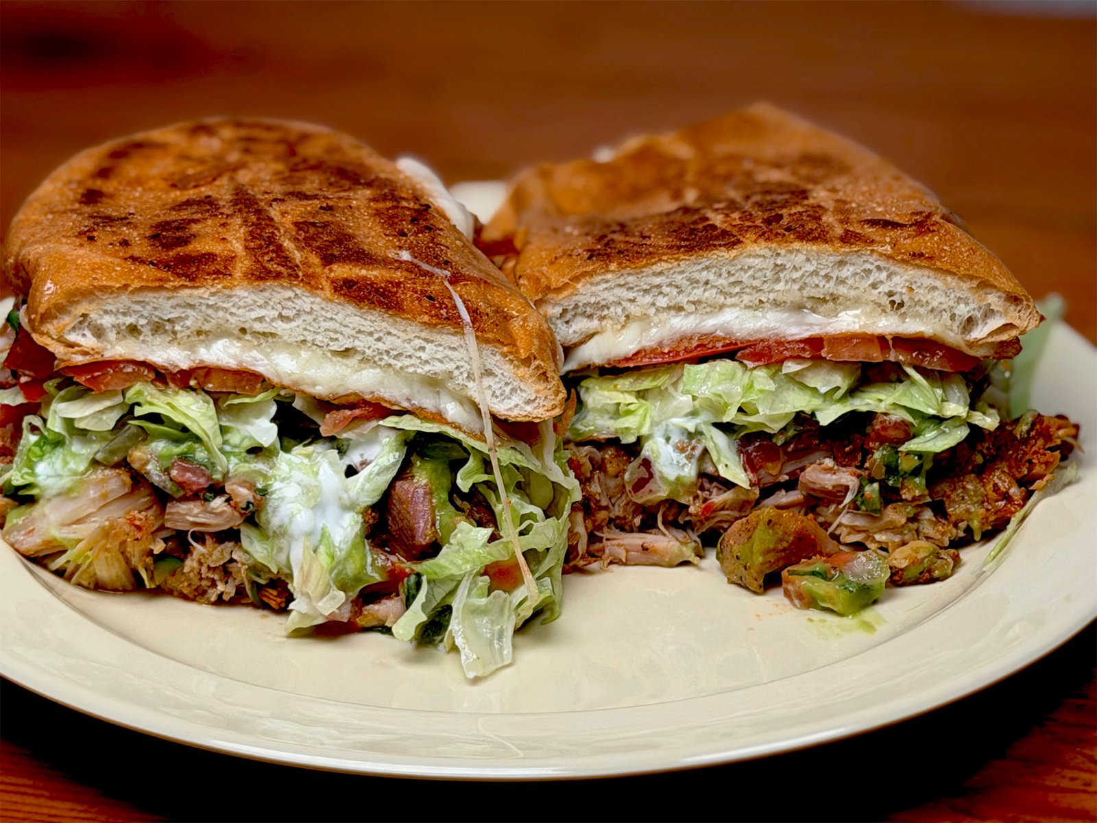 Delicious Torta — authentic Mexican food at Los Periquitos Market and Taqueria Santa Cruz CA