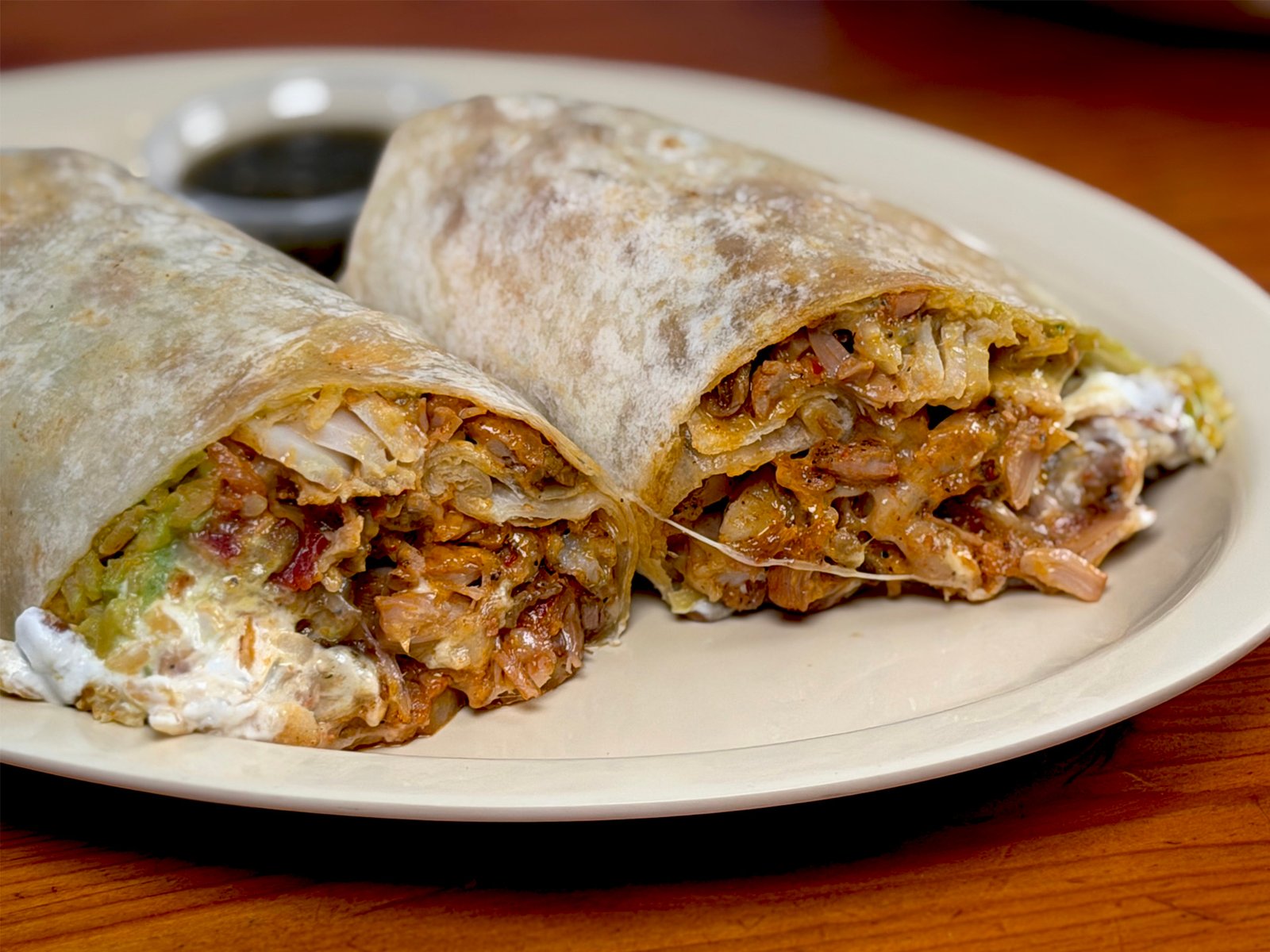 Mar Y Tierra Burrito — authentic Mexican food at Los Periquitos Market and Taqueria Santa Cruz CA