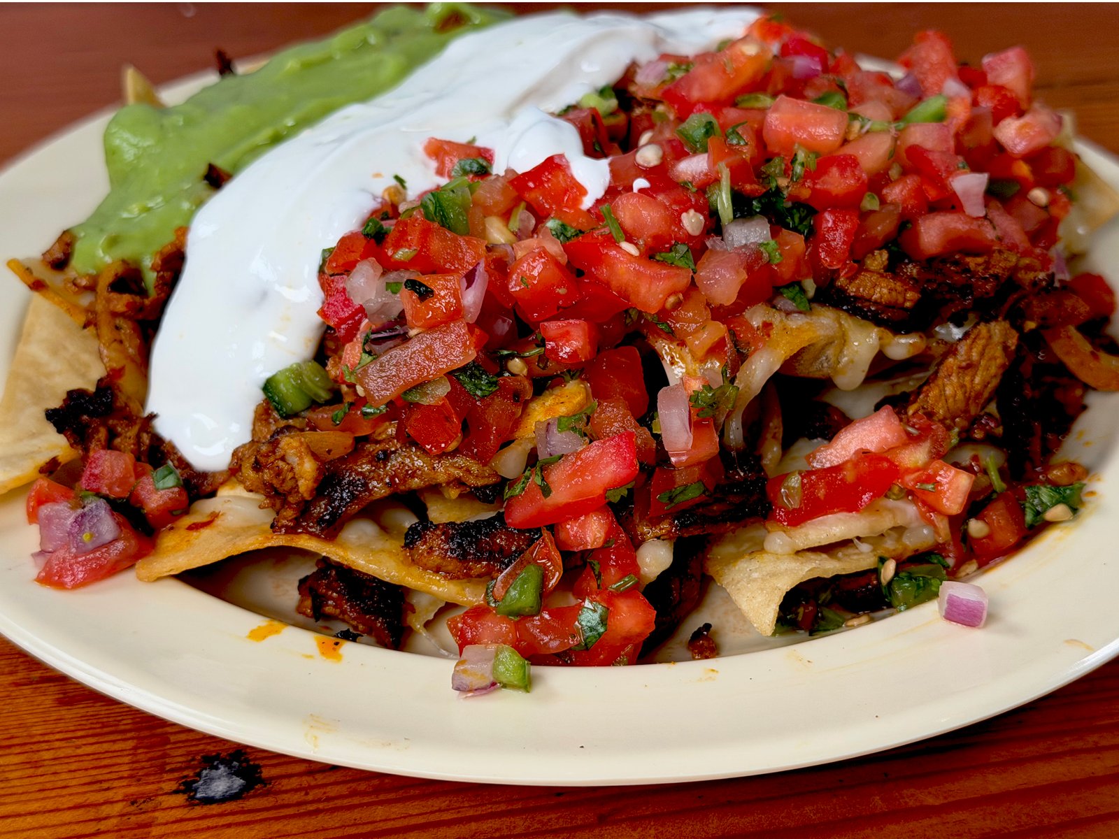 Super Nachos — authentic Mexican food at Los Periquitos Market and Taqueria Santa Cruz CA